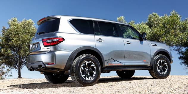 2025 Nissan Patrol Warrior on some grass