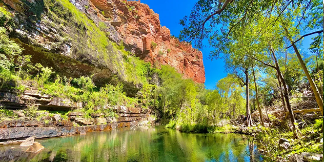 Swimming holes